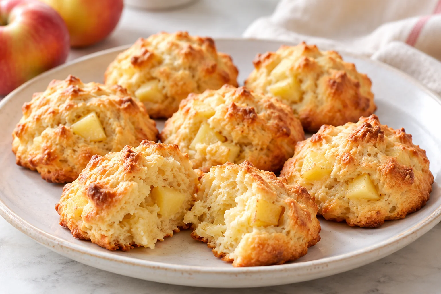 Leckere Apfelkekse backen