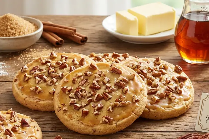 Ahorn Pecan Taler Der schnelle Kuchen Kick