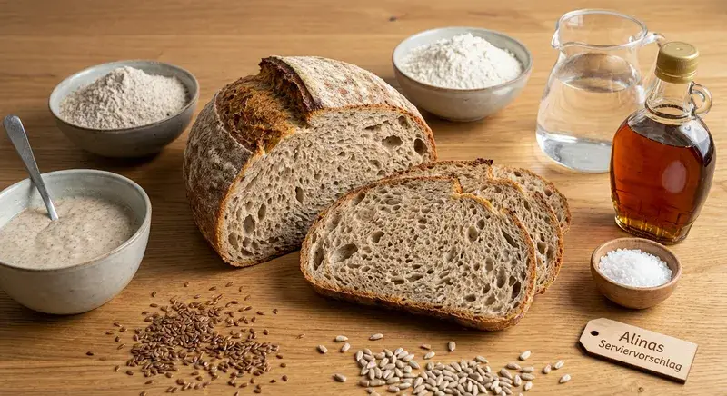 Ahorn-Roggen-Crunch-Brot