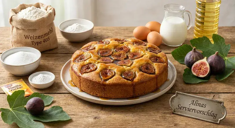 Ahornsirup-Feigen-Traumfladen - Kuchen Edition