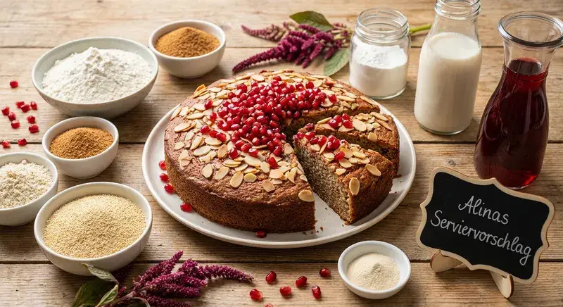 Amaranth-Granatapfel-Traum Vegan & Glutenfrei