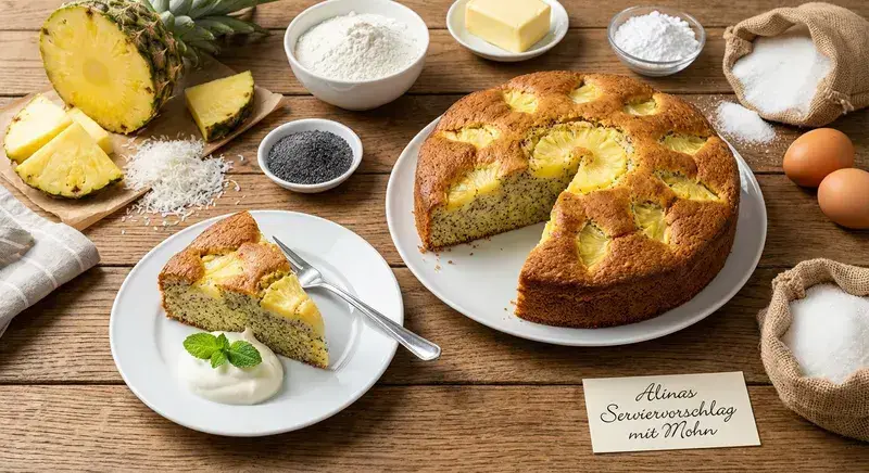 Ananas Kokos Inseltraum Mohn