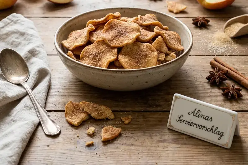 Apfel Zimt Chips
