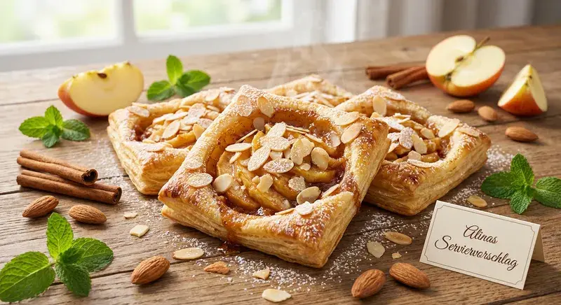 Apfelstrudel-Blüten Ein karamelliger Traum