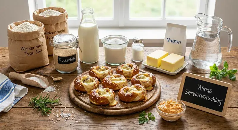 Biergarten Brezn Schnecken Herzhaft & Käsig