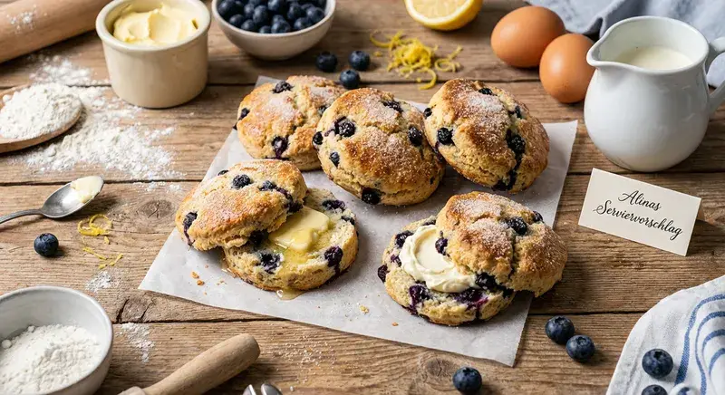Blaubeer Scones