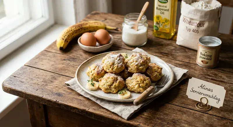 Blitz Bananen Häppchen Dein Turbo Trost für Zwischendurch