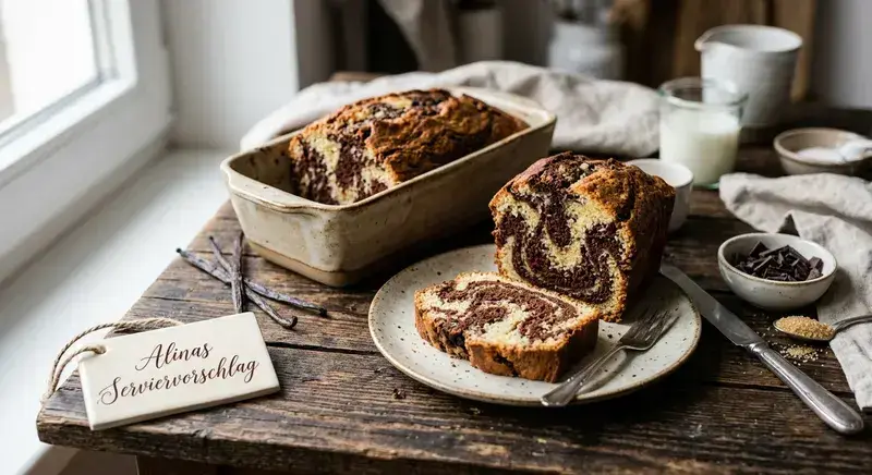 Blitz Marmor Saftiger Zwei Minuten Kuchen für den spontanen Genuss