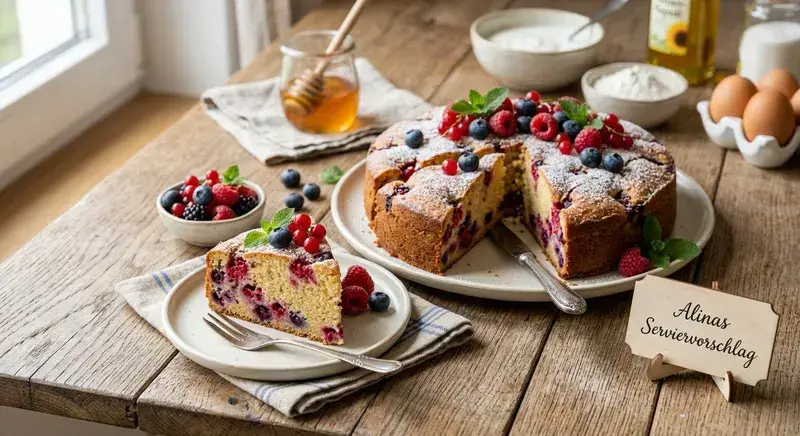 Blitzschneller Beeren Joghurt Kuchen Dein Gaumen Retter für spontane