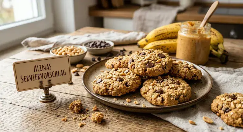 Buttrige Nuss-Cookies in Bestform