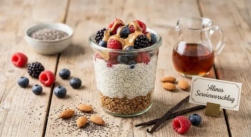 Chia Beeren Traum Feine Gesundheits Schichten