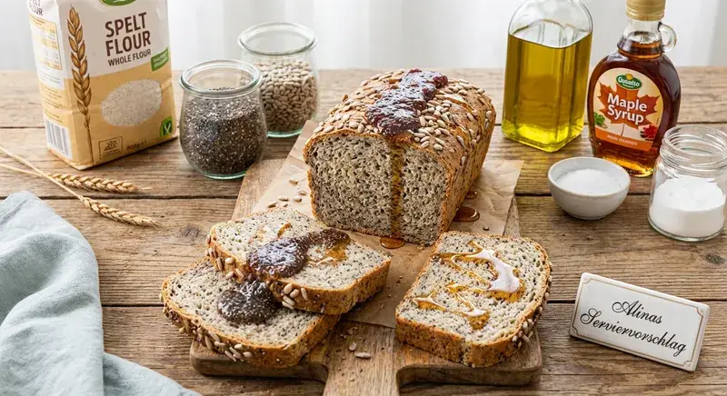 Chiapudding-Brot Powerstart in den Tag