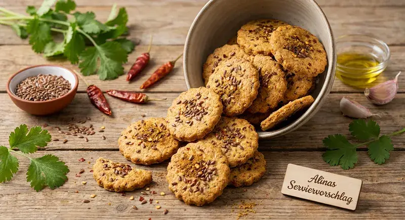 Chili Koriander Knusperlinge Keto Kick