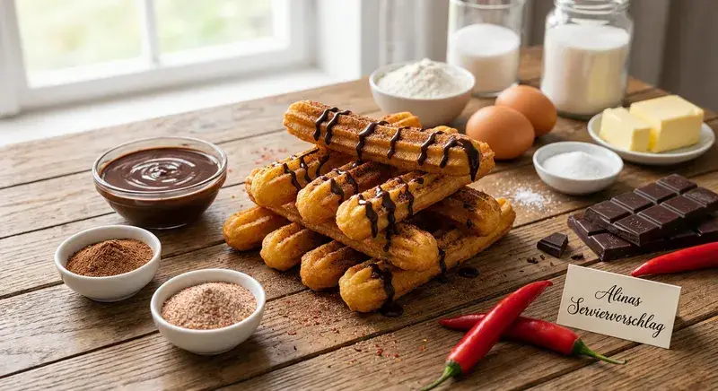 Choco Chili Churros Fiesta im Gaumen