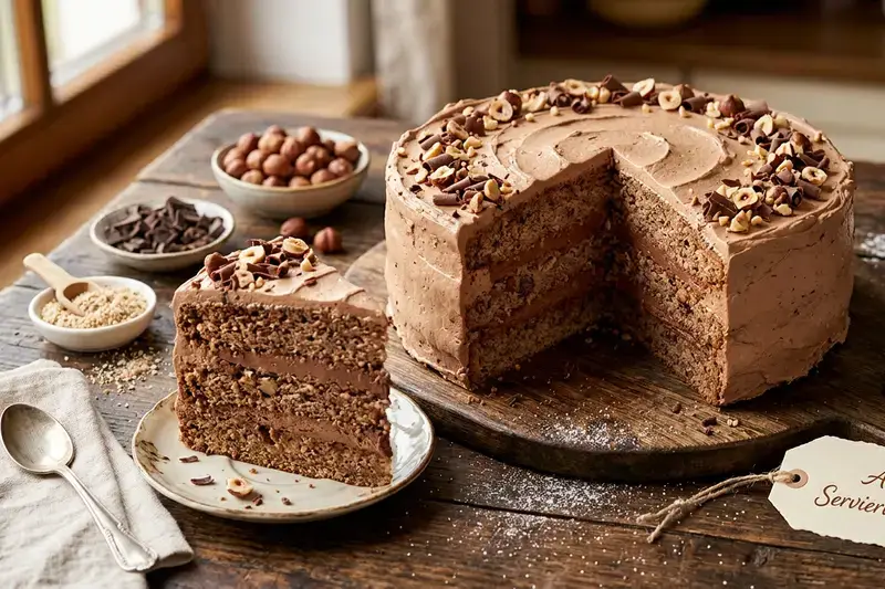 Cremige Schoko-Torte