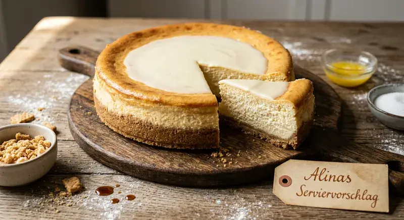 Cremiger Cheesecake