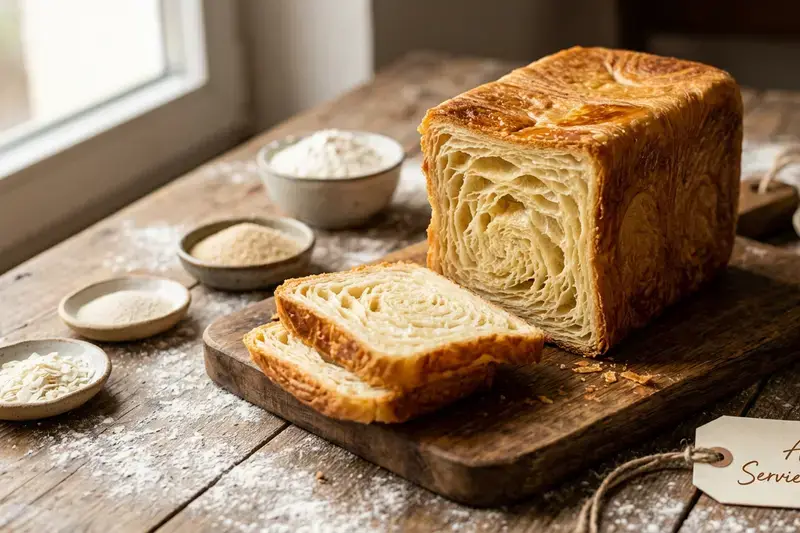 Cremiger Croissant