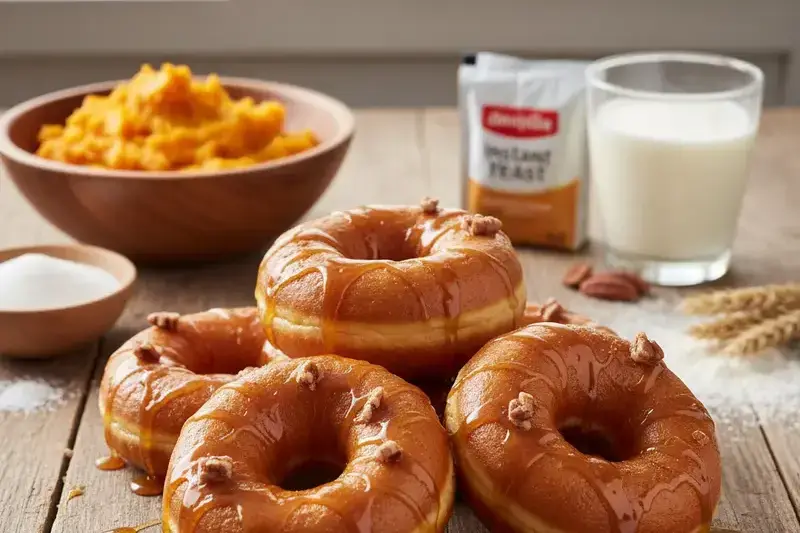 Cremiger Donut mit Suchtfaktor