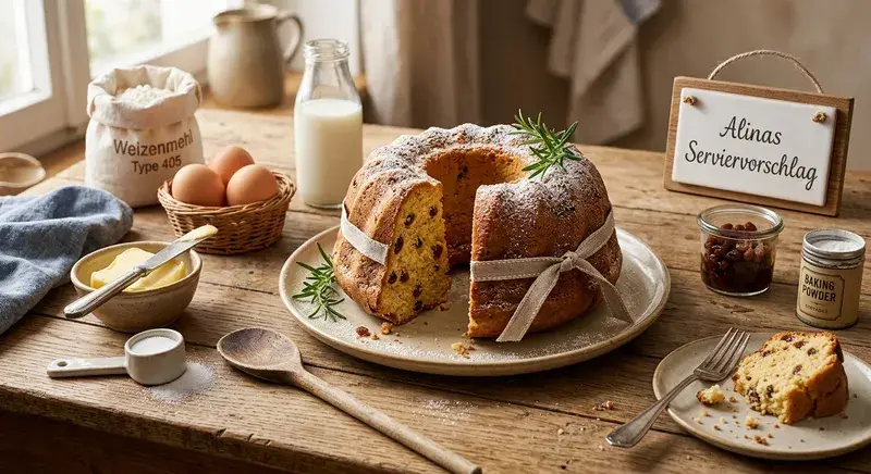 Cremiger Gugelhupf fürs Kaffeekränzchen
