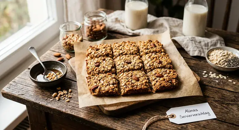 Crunchy Protein Haferlinge Nuss Kick