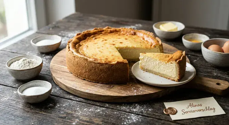 Der Weltbeste Käsekuchen Leckerer Quarkkuchen