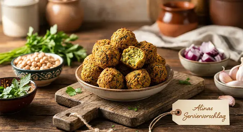 Falafel in der Heißluftfritteuse