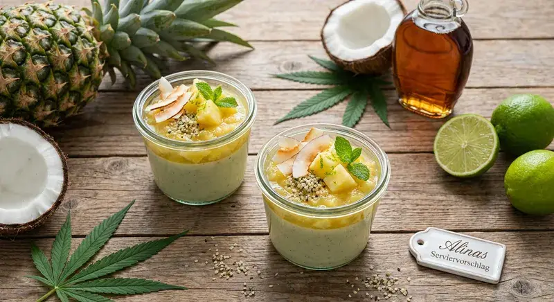 Feine Kokos-Panna Cotta wie früher