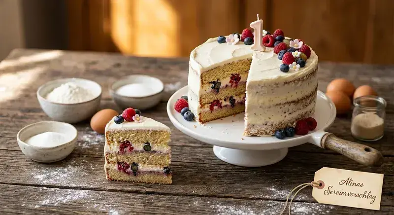 Feine Torte – frisch gebacken