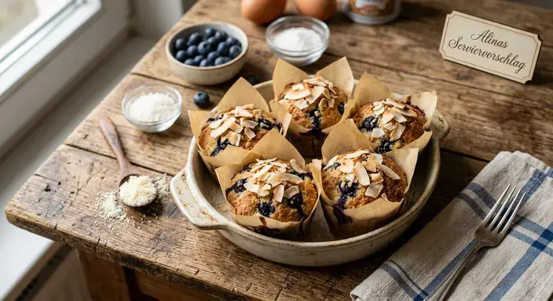 Feiner Blaubeer-Muffin mit Suchtfaktor