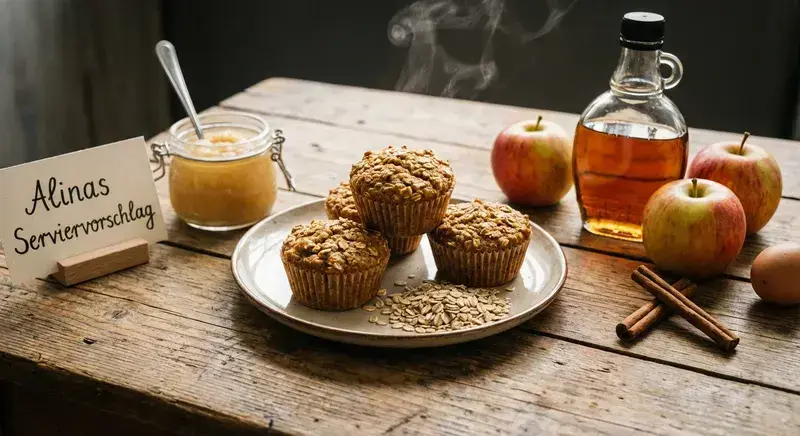 Feiner Hafer-Muffin nach Hausfrauen-Art