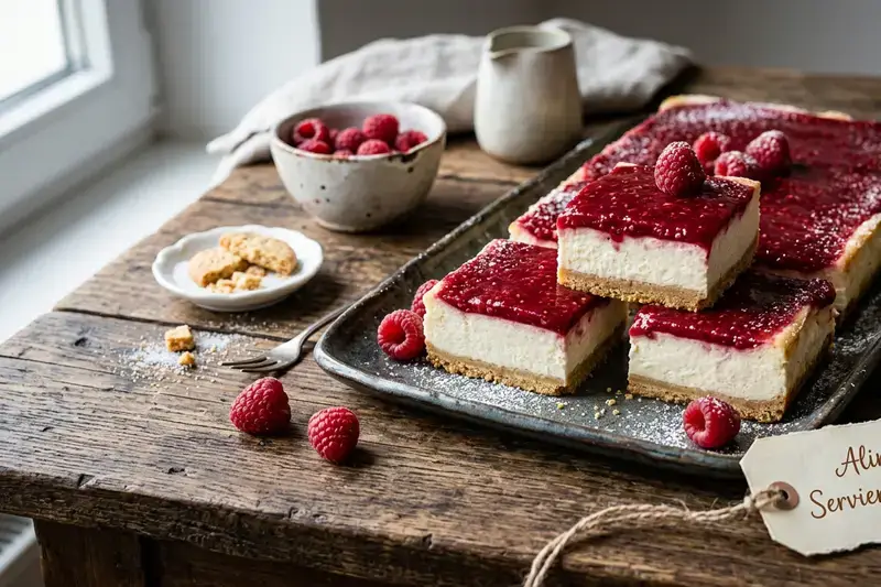 Feiner Himbeer-Cheesecake