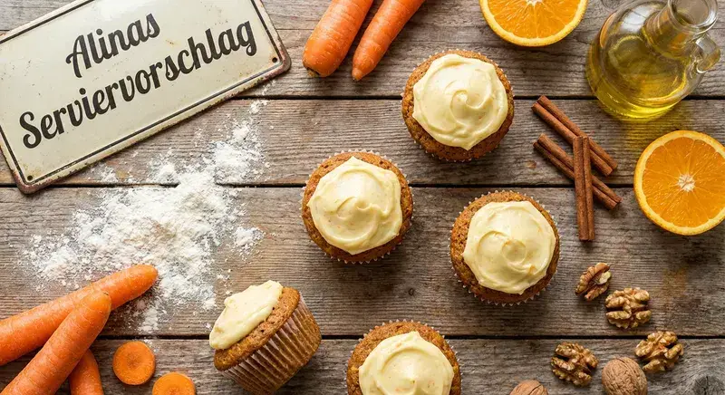 Feiner Orangen Karottenkuchen