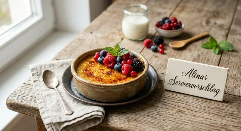 Fit & Frucht Crème Brûlée Beeren Genuss