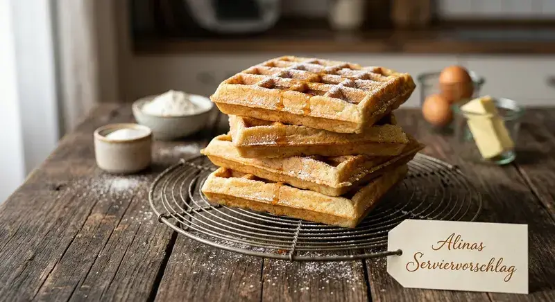 Fluffige Waffeln