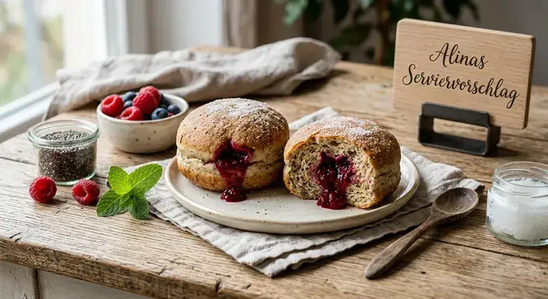 Fluffiger Beeren Berliner