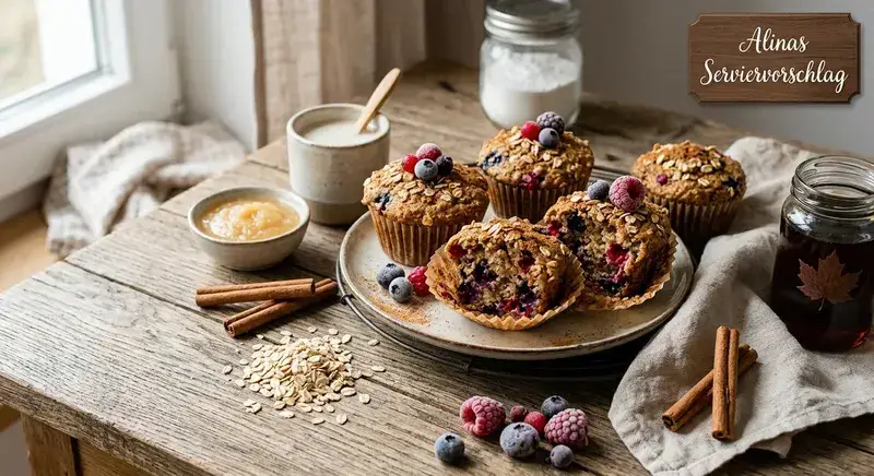 Fluffiger Beeren-Muffin