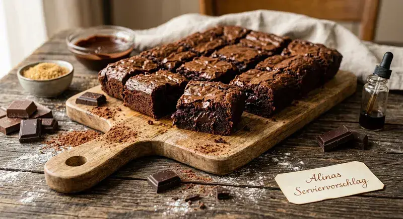 Fluffiger Schoko-Brownie