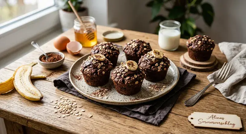 Fluffiger Schoko-Muffin zum Niederknien
