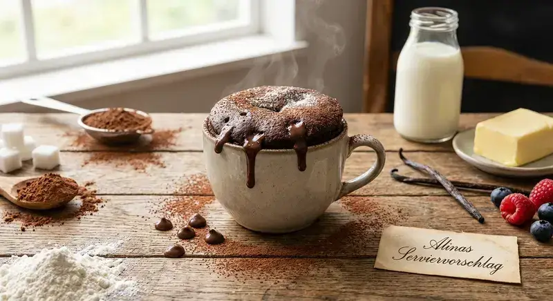 Fluffiger Tassenkuchen mit Suchtfaktor