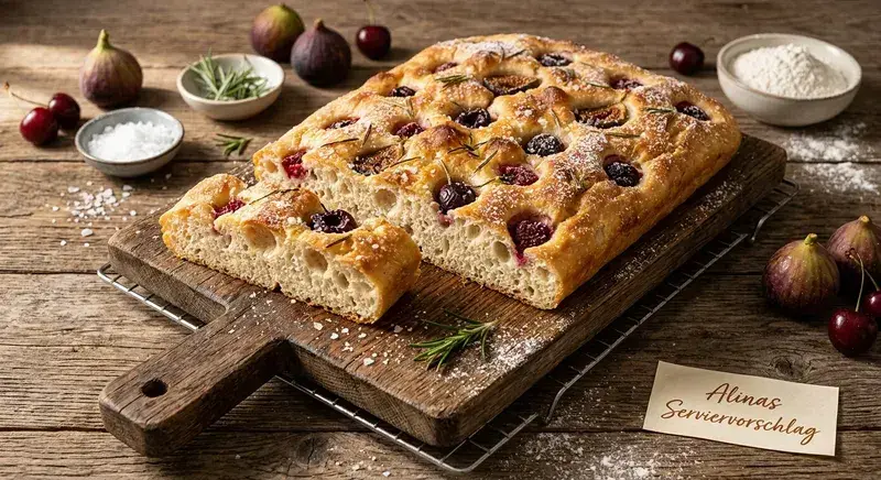 Focaccia weich & knusprig klassisch & süß instant & overnight Teig