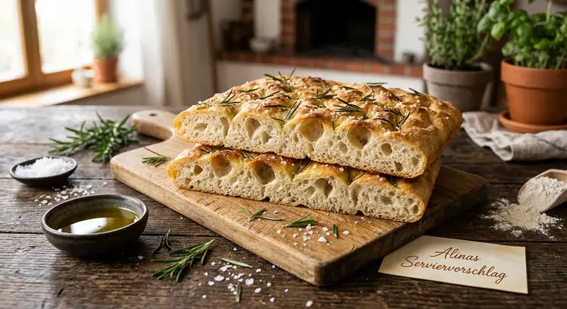 Focaccia Wunder ohne Kneten Das Geheimnis perfekten Teigs enthüllt