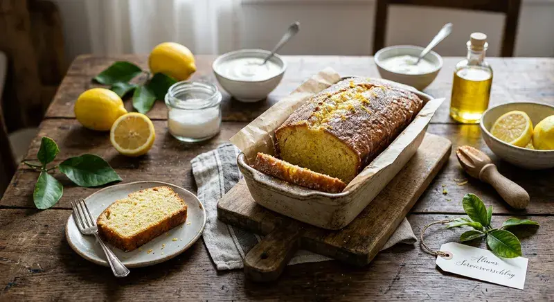 Glitzerndes Glücks-Brot mit Zitronenzauber