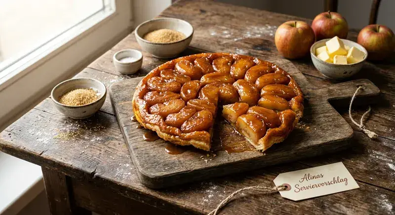 Goldene Apfel-Tarte