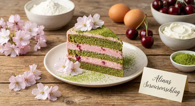 Goldene Kirsch-Torte