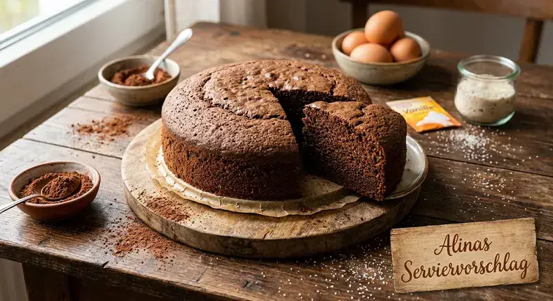 Goldene Schoko-Torte
