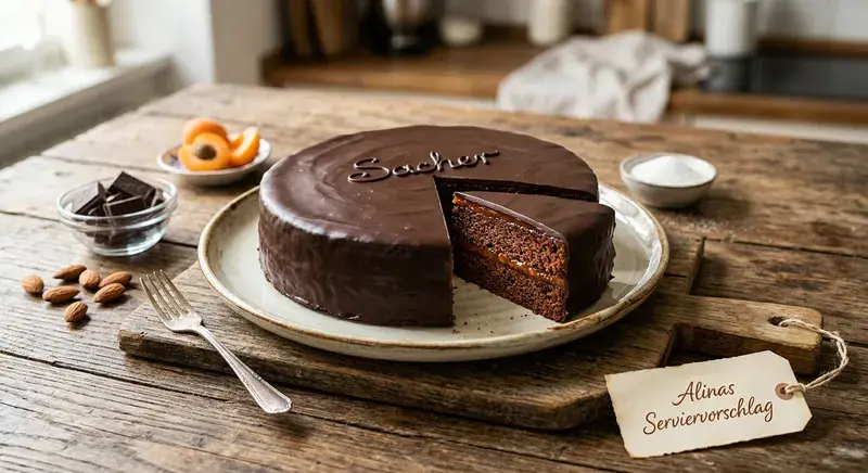 Goldene Torte zum Niederknien