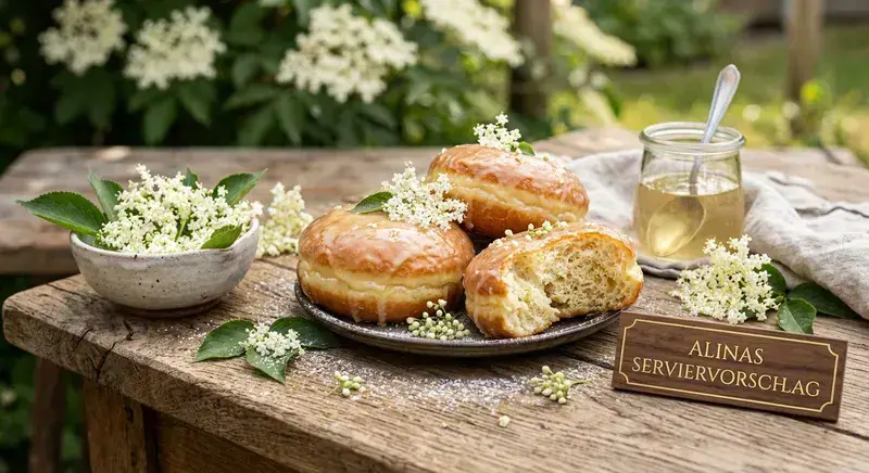 Goldener Donut zum Verlieben