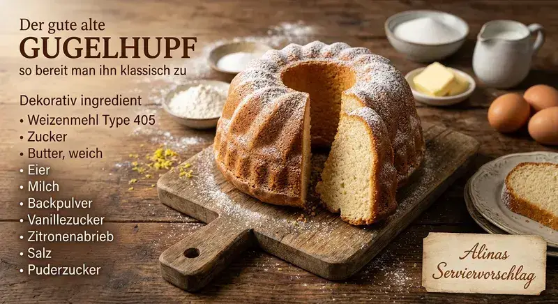 Goldener Gugelhupf