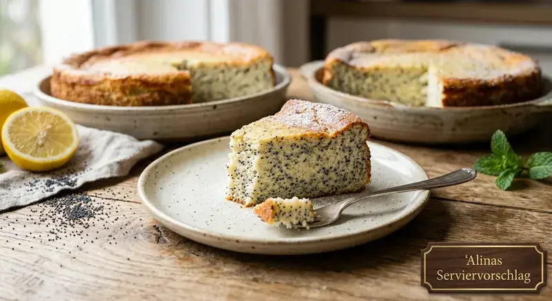 Goldener Zitronen Käsekuchen