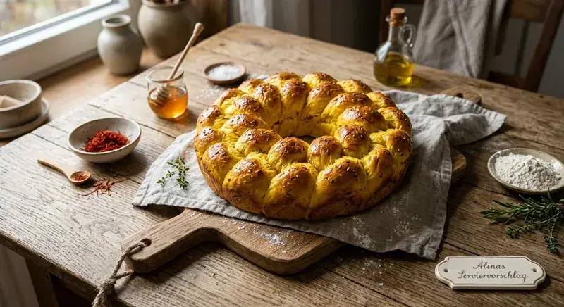 Goldenes Honig-Brot mit Suchtfaktor